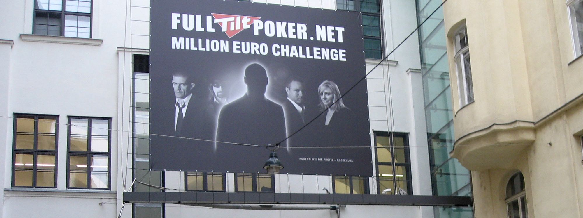 Plakat zur MIllion Dollar Poker Challenge in Wien